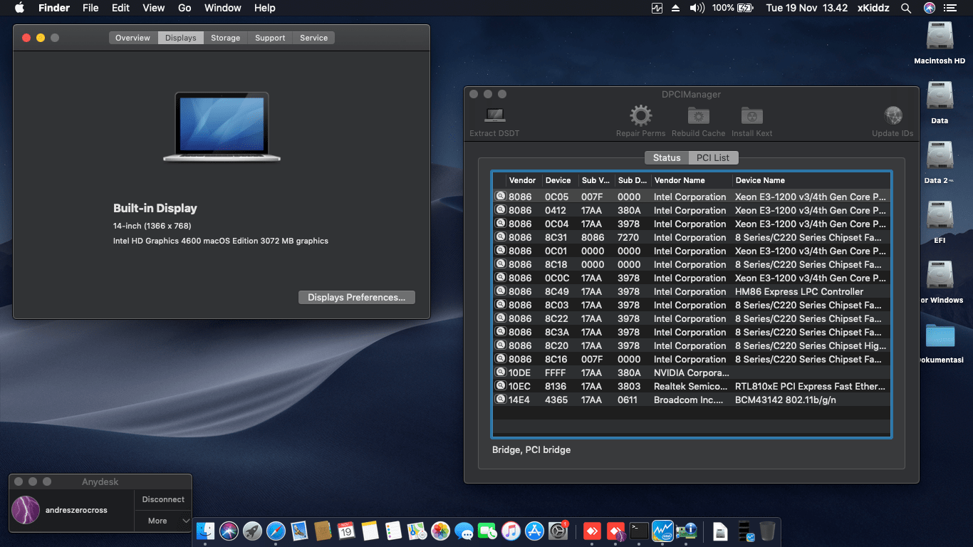 Lenovo Ideapad Z410 20292 [Intel HD 4400] 2